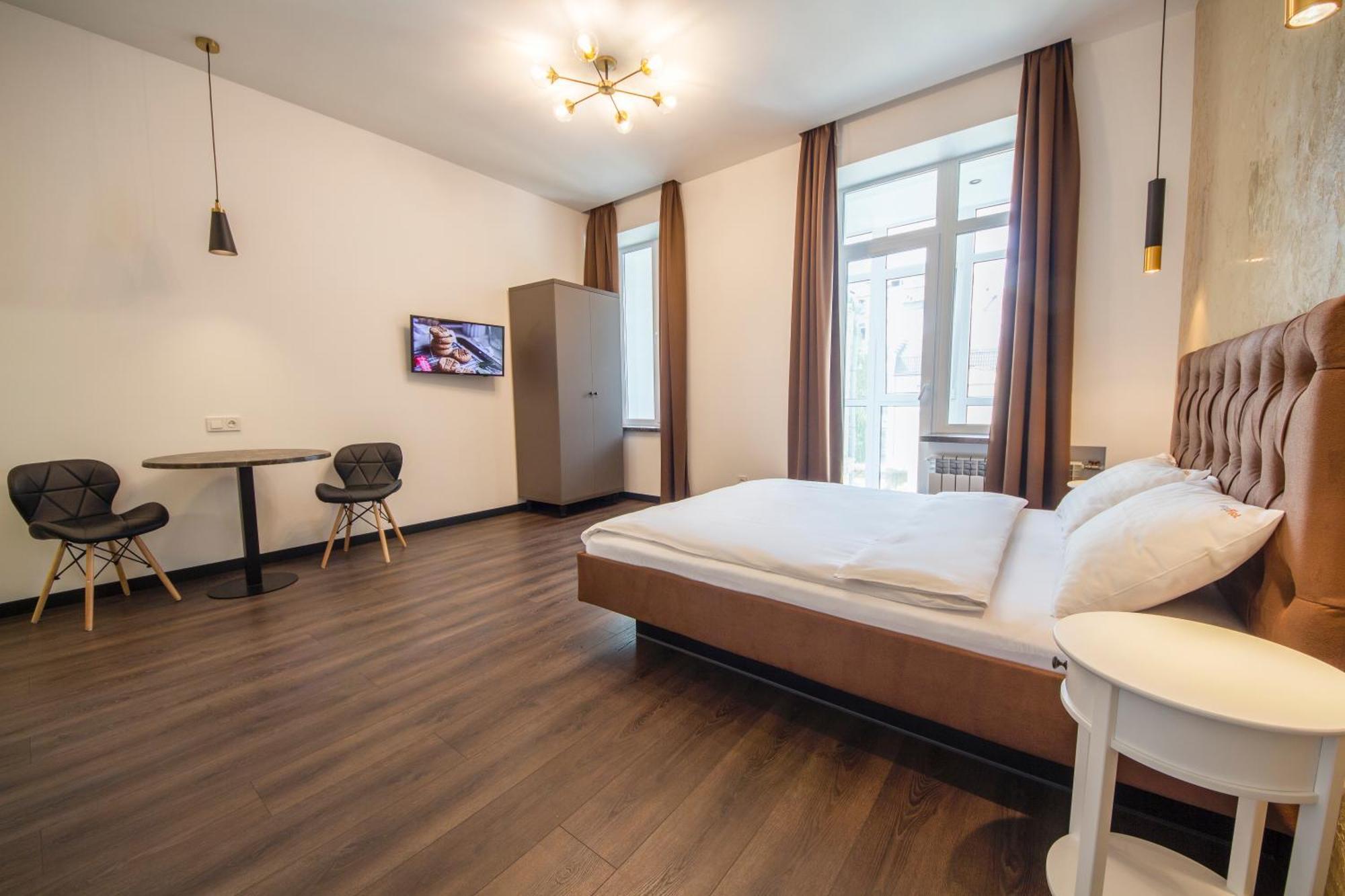 Apartments Near Parus Business Centre Kyiv Exterior photo